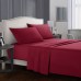 Solid Color 4pcs Plain Style Bedding Set Luxury Microfiber 100% cotton home Bedding Set Bed Sheet Set custom
