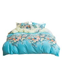 Factory direct Amazon hot sale aloe cotton skin-friendly four-piece duvet cover bedding sheet cotton bedding set