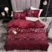 new best-selling marble pattern three-piece bedding four-piece duvet cover sheet Amazon geometric pattern