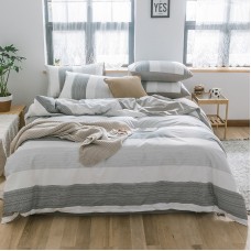 Factory direct selling Nordic hot selling high-end pure cotton bedding set for home. Wedding hotel can be customized