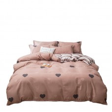 Wholesale Single piece printed aloe cotton quilt cover simple quilt cover Polyester Custom Plain Duvet Cover Set Bedding set