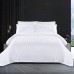 Sell 40 * 40 high-grade Satin cotton hotel bedding set fitted sheet directly.  hotel sheets quilt cover  bedding  customize