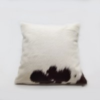 Handmade Natural Cowhide Leather Green Product Sofa Decorative Pillowcases  For Sofa