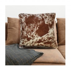 Selection of high quality cowhide leather throw pillow cover sets custom throw decorative pillow covers set