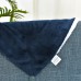 Warm Soft Room Sofa Design Double Layer Thick Luxury Sherpa Fleece Throw Flannel Blanket