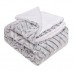 Luxury Lamb Wool Blanket Super Soft Thickened Double-layer Back Printing Faux Fur Fluffy Baby Throw Blanket
