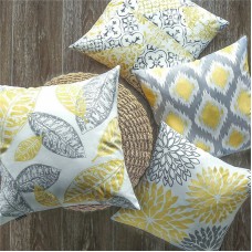 Single-sided Soft Brushed Printed Peach Skin Pillow Case Lightweight Durable Washable Pillow Cover