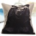 Cotton Linen Animal Throw Pillow Case Home Office Cushion Cover
