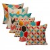 Geometric Abstract Printed Cushion Cover Sofa Bed Pillow Case Pillow Cover