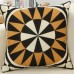 45x45cm Linen Vintage Indian Abstract Throw Pillow Case Office Cushion Sofa Cover Home Decor