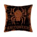 Halloween Terror Witch Pattern Pillowcase Cotton Linen Throw Pillow Cushion Cover Seat Home Decor