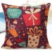 Christmas Series Santa Claus Gift Throw Pillow Case Home Sofa Car Cushion Cover