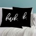 45 x 45cm Cool Black Linen Throw Pillow Couch Case Home Sofa Cushion Cover Phrases Pillowcases 45 x 45cm Cool Black Linen Throw Pillow Couch Case Home Sofa Cushion Cover Phrases Pillowcases