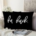 45 x 45cm Cool Black Linen Throw Pillow Couch Case Home Sofa Cushion Cover Phrases Pillowcases 45 x 45cm Cool Black Linen Throw Pillow Couch Case Home Sofa Cushion Cover Phrases Pillowcases
