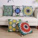 Geometric Linen Cotton Hexagonal Throw Pillow Case Square Sofa Car Office Cushion Cover