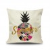 INS Nordic Pineapple Cactus Geometric Style Linen Cushion Cover Home Sofa Art Decor Seat Pillow Case