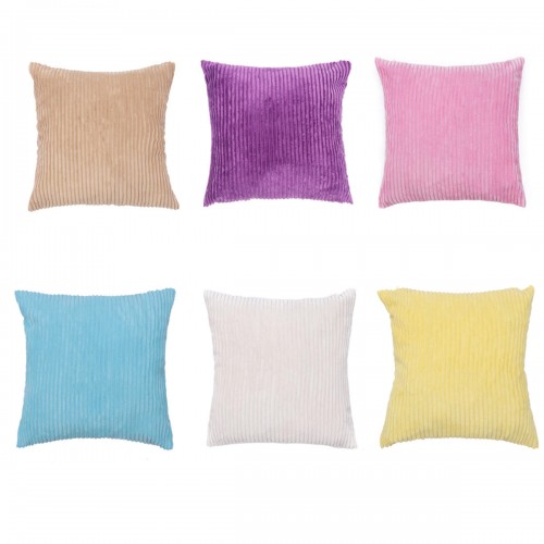 45X45cm Corduroy Pillow Case Colorful Cushion Cover Throw Home Sofa Decorations