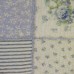 Reversible 100% Cotton Fabric True Patchwork with Ruffle Decoration Quilt