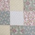 Hot sale products100% Cotton Floral Fabric True with Ruffle Decoration Small floral stitching quilt