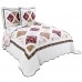 Hot selling products Eco-Friendly Patchwork bedding set 100 cotton  Printed fabric quilt