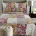 High Quality Cotton Fabric True Patchwork Hot Selling Quilted Bedspread