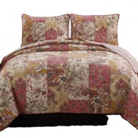 Promotional products machine washable patchwork cotton quilt or polyester bedding coverlet