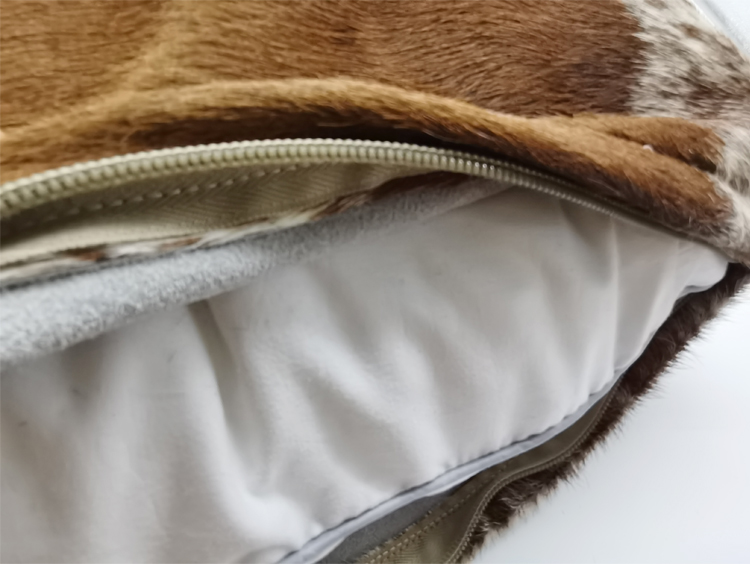 Factory direct sale luxury christmas decor throw pillow covers leather pillow cover