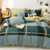 Factory direct selling hot cheap pure cotton  microfiber  bedding set for home. Aloe cotton four-piece set. Customized
