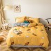 Amazon manufacturers promote aloe cotton bedding sheet cheap four piece cotton set duvet cover