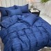 Factory direct Hospital bedsheets downed comforter sets luxury satin stripe bedding set 100% polyester fabric with good price