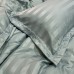 Factory direct Hospital bedsheets downed comforter sets luxury satin stripe bedding set 100% polyester fabric with good price
