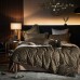 New style washed tencel four-piece European style light luxury 60s spring and summer cold silky quilt cover bedding set
