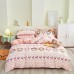 Custom Bedding Set Good Quality Cotton Bed Set New Design Heart Printing Duvet Cover Set Printed Bedset