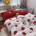 Four-piece winter milk velvet bedding baby velvet short plush flannel duvet cover sheet coral velvet bedding sheet custom