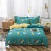 4 Pcs Polyester Cute Cartoon 3D Printed Bedding Set Comforter Cover Bed Sheet for Kids Teen Children Material 100% Polyester