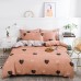 4 Pcs Polyester Cute Cartoon 3D Printed Bedding Set Comforter Cover Bed Sheet for Kids Teen Children Material 100% Polyester
