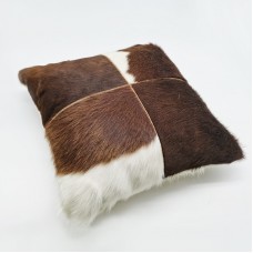Custom Big Authentic Cowhide Fur Christmas Decorative & Throw Pillow Cover Luxury
