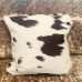 Custom Big Authentic Cowhide Fur Christmas Decorative & Throw Pillow Cover Luxury