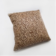 Factory direct sale new pillow cover for christmas cowhide leather autumn pillow cover decorative