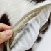 Factory direct sale sofa cushion cushion pillow cover japanese style elegant throw cowhide leather pillow covering