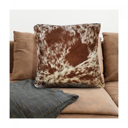 Selection of high quality cowhide leather throw pillow cover sets custom throw decorative pillow covers set