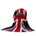 Hot Selling Air Conditioning Blanket Flannel British Rice Flag American Flag Blanket Gift Blanket