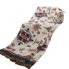 European and American geometric pattern 100% cotton Printed blanket