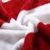 Household American Country Sofa Blanket World Map Cotton Thickening Sherpa Fleece Throw Blanket for Bed Sofa