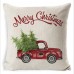 Christmas Cushion Cover Pillowcase Sofa Cushions Pillow Cases Cotton Linen Pillow Covers Home Decor