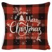Christmas Cushion Cover Pillowcase Sofa Cushions Pillow Cases Cotton Linen Pillow Covers Home Decor
