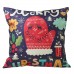 45*45cm Christmas Cushion Cover Decorative Sofa Pillow Cover Case Seat Car Home Decor Throw Pillowcase for Home Christmas Decoration