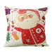 45*45cm Christmas Cushion Cover Decorative Sofa Pillow Cover Case Seat Car Home Decor Throw Pillowcase for Home Christmas Decoration