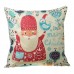 45*45cm Christmas Cushion Cover Decorative Sofa Pillow Cover Case Seat Car Home Decor Throw Pillowcase for Home Christmas Decoration