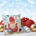 45*45cm Christmas Cushion Cover Decorative Sofa Pillow Cover Case Seat Car Home Decor Throw Pillowcase for Home Christmas Decoration